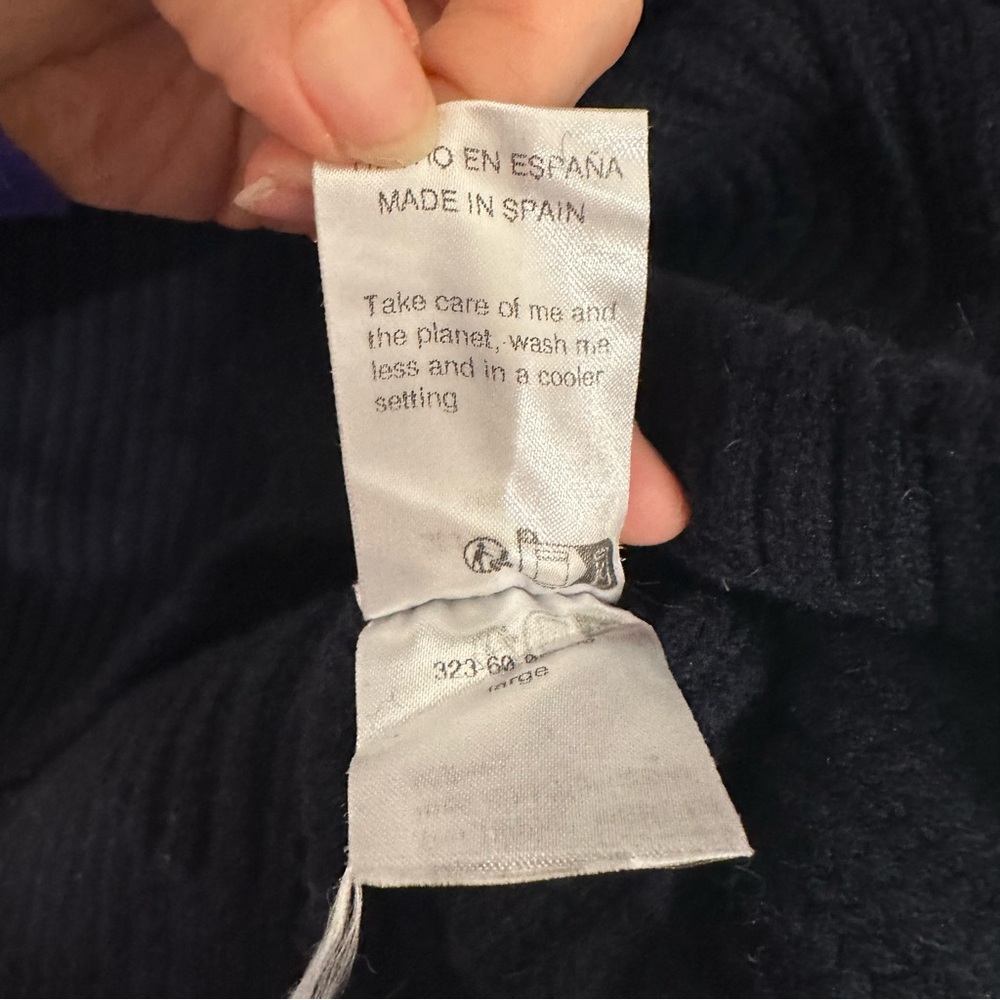 Edmmond Studios Ribbed Wool Button Front Cardigan… - image 7